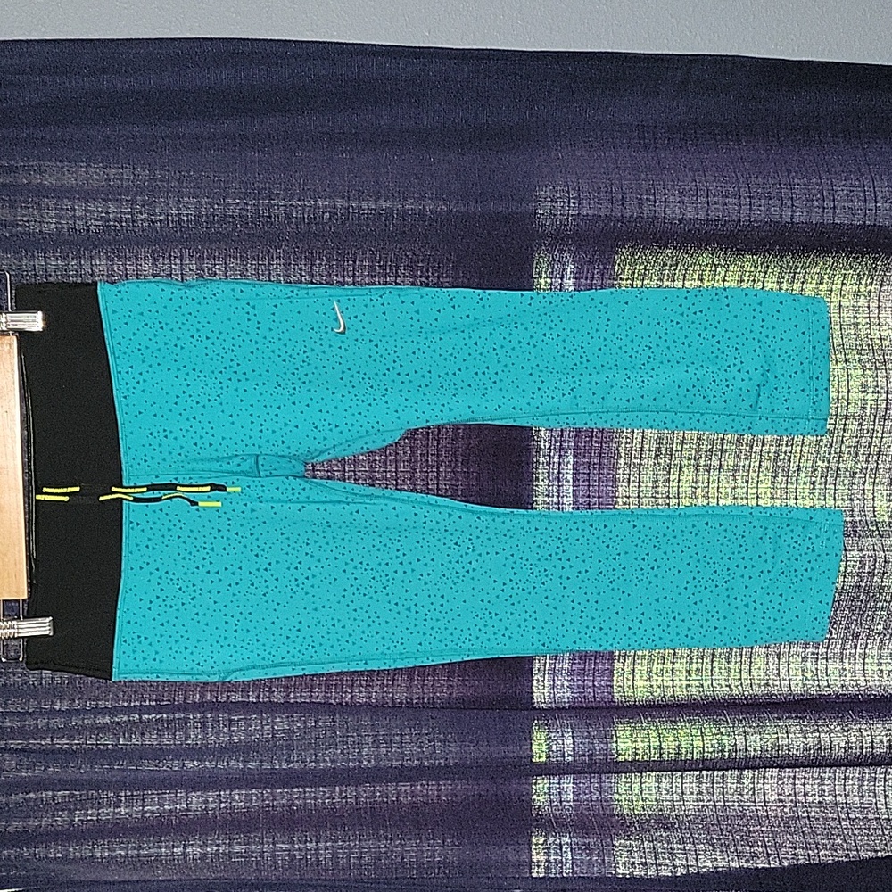Nike running dry fit capri (teal)